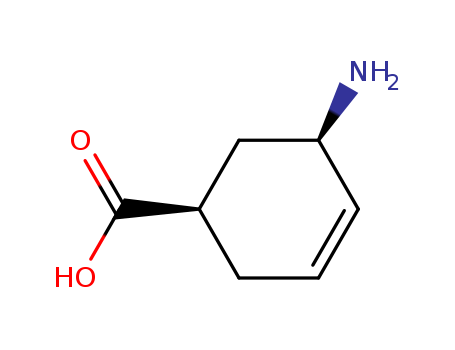 3-CYCLOHEXENE-1-CARBOXYLIC ACID,5-AMINO-,(1R,5R)-REL-