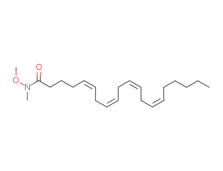 Molecular Structure of 229021-66-3 (N-Methoxy-N-methyl-arachidonamide)