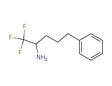 Molecular Structure of 122983-05-5 (Benzenebutanamine, a-(trifluoromethyl)-)