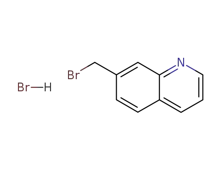 Molecular Structure of 188874-61-5 (7-(bromomethyl)quinoline hydrobromide)