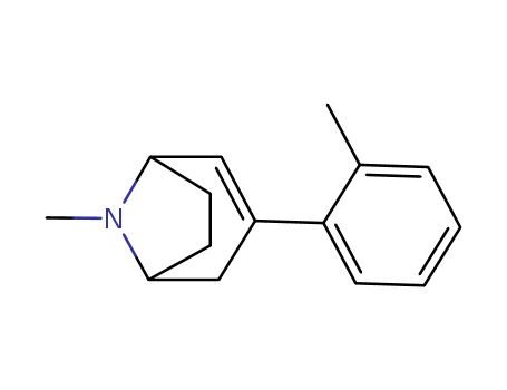 8-Azabicyclo[3.2.1]oct-2-ene, 8-methyl-3-(2-methylphenyl)-