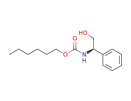 Molecular Structure of 532986-19-9 (hexyl (1R)-2-hydroxy-1-phenylethylcarbamate)
