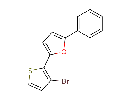 Molecular Structure of 496838-21-2 (Furan, 2-(3-bromo-2-thienyl)-5-phenyl-)
