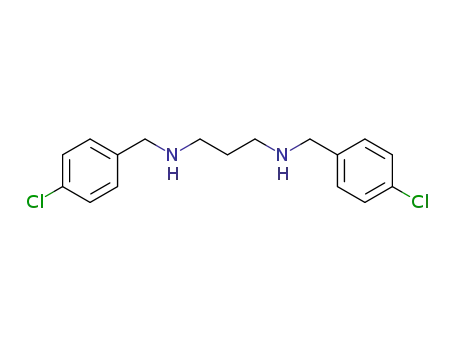 Molecular Structure of 59211-71-1 (1,3-Propanediamine, N,N'-bis[(4-chlorophenyl)methyl]-)