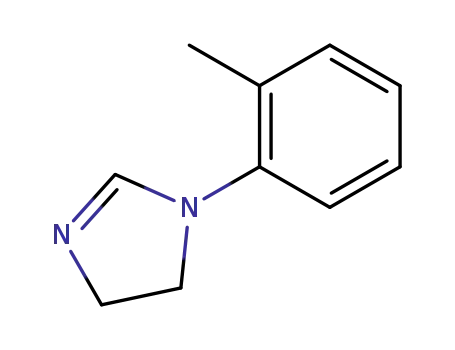 Molecular Structure of 717110-47-9 (1H-Imidazole,4,5-dihydro-1-(2-methylphenyl)-(9CI))