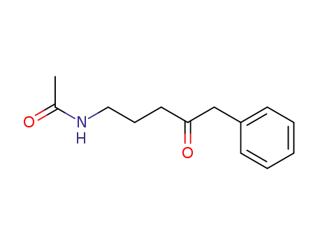 Molecular Structure of 823821-72-3 (Acetamide, N-(4-oxo-5-phenylpentyl)-)