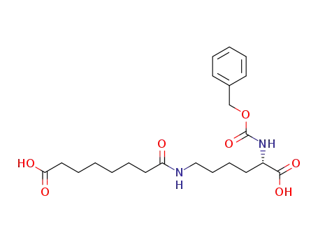 Octanoic acid,
8-[[(5S)-5-carboxy-5-[[(phenylmethoxy)carbonyl]amino]pentyl]amino]-8-
oxo-