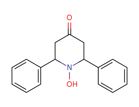 Molecular Structure of 10604-77-0 (4-Piperidinone, 1-hydroxy-2,6-diphenyl-)