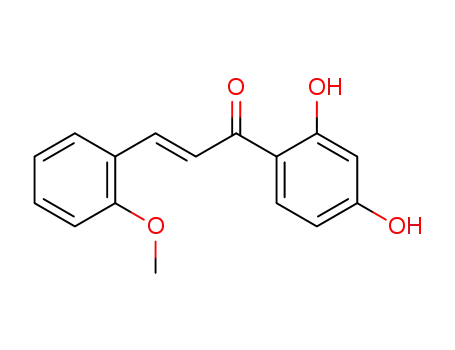 Molecular Structure of 104236-78-4 (2',4'-DIHYDROXY-2-METHOXYCHALCONE)
