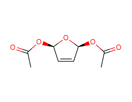 Molecular Structure of 5117-81-7 (2,5-Furandiol, 2,5-dihydro-, diacetate, cis-)