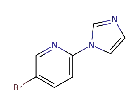 Molecular Structure of 380381-18-0 (5-BROMO-2-IMIDAZOL-1-YL-PYRIDINE)