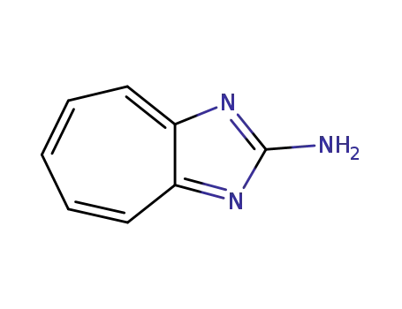 Molecular Structure of 3480-08-8 (Cycloheptimidazole-2-amine)