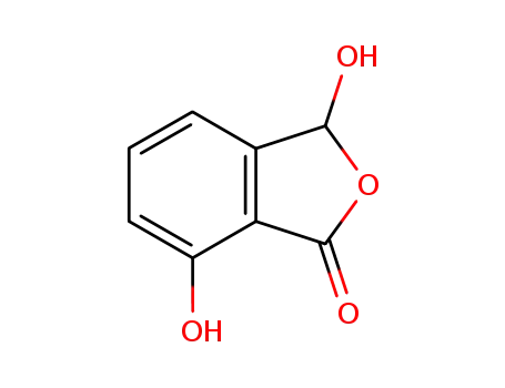 Molecular Structure of 135187-63-2 (1(3H)-Isobenzofuranone,3,7-dihydroxy-(9CI))