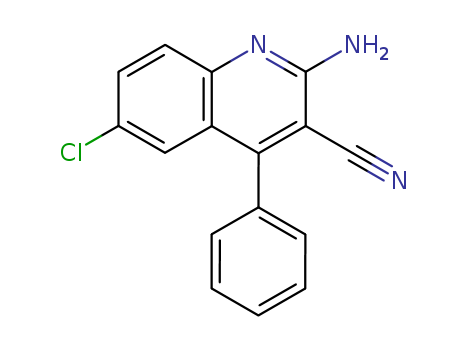 3-Quinolinecarbonitrile,2-amino-6-chloro-4-phenyl- cas  31407-27-9
