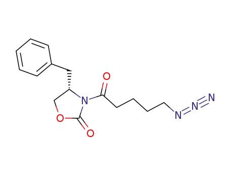 (4S)-3-(5-azido-1-oxovaleryl)-4-benzyl-2-oxazolidinone