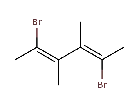 Molecular Structure of 90085-77-1 (2,4-Hexadiene, 2,5-dibromo-3,4-dimethyl-)