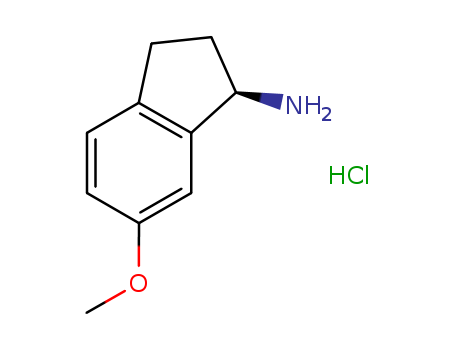 (1R)-6-methoxy-2,3-dihydro-1H-inden-1-amine hydrochloride