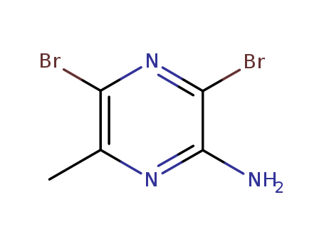 2-Amino-3,5-dibromo-6-methylpyrazine cas  74290-66-7