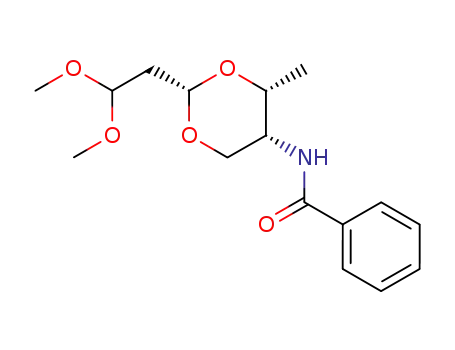 Benzamide,
N-[(2S,4R,5R)-2-(2,2-dimethoxyethyl)-4-methyl-1,3-dioxan-5-yl]-