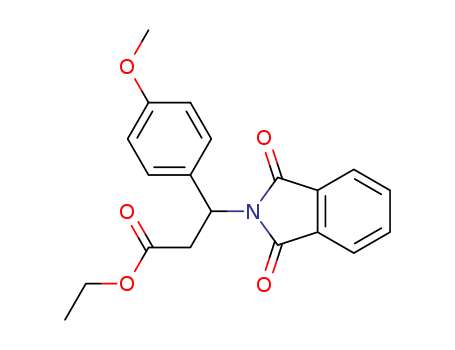 2H-Isoindole-2-propanoic acid, 1,3-dihydro-β-(4-methoxyphenyl)-1,3-dioxo-, ethyl ester, (-)-