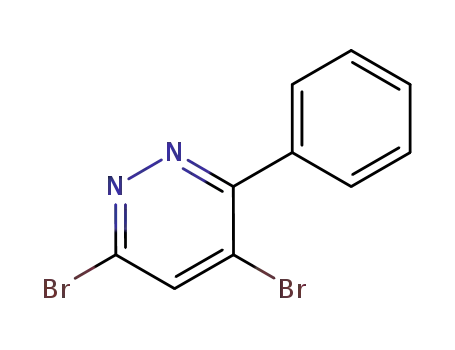 Molecular Structure of 40020-06-2 (4,6-DIBROMO-3-PHENYL-PYRIDAZINE)
