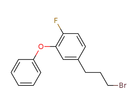Benzene, 4-(3-bromopropyl)-1-fluoro-2-phenoxy-