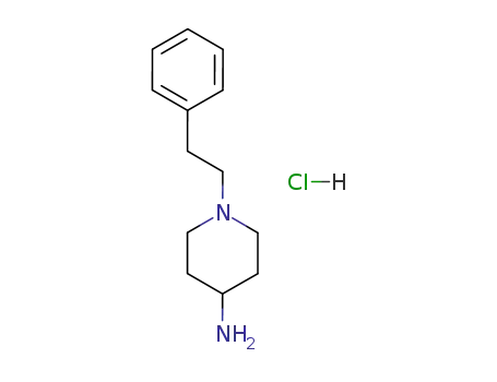 Molecular Structure of 127285-07-8 (4-AMINO-1-N-PHENYLETHYLPIPERIDINE HCL)