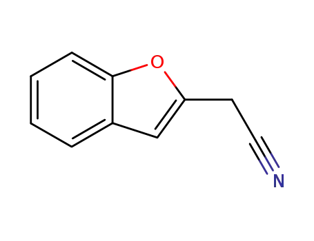 Molecular Structure of 95-28-3 (2-Benzofuranacetonitrile)