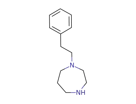 Molecular Structure of 40389-67-1 (1-(2-PHENYLETHYL)HOMOPIPERAZINE)