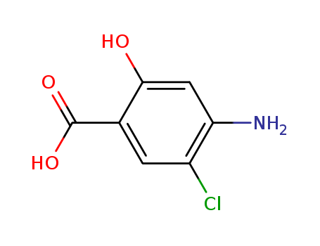 Benzoic acid,4-amino-5-chloro-2-hydroxy-