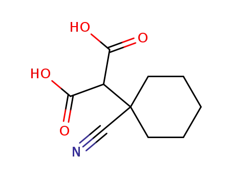 (1-cyanocyclohexyl)-malonic acid