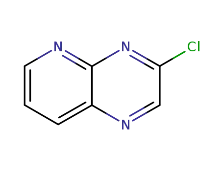 Molecular Structure of 155535-23-2 (2-CHLORO-PYRIDO[2,3-B]PYRAZINE)
