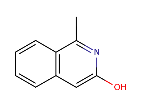 Molecular Structure of 16535-89-0 (1-Methylisoquinolin-3-ol)
