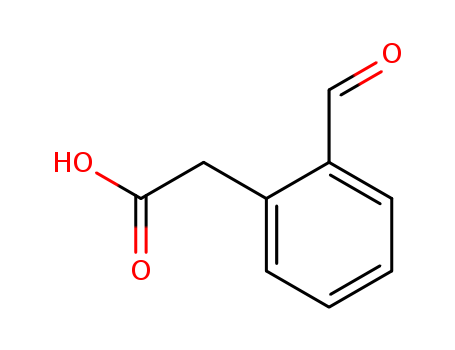 Benzeneacetic acid, 2-formyl-