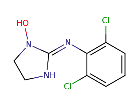 2-[(2,6-dichlorophenyl)imino]-1-hydroxylimidazolidine