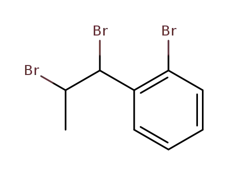 Benzene, 1-bromo-2-(1,2-dibromopropyl)-