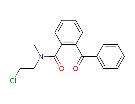 Molecular Structure of 69984-25-4 (O-BENZOYL-N-(2-CHLOROETHYL)-N-METHYLBENZAMIDE)