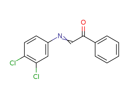 (2E)-2-[(3,4-dichlorophenyl)imino]-1-phenylethanone