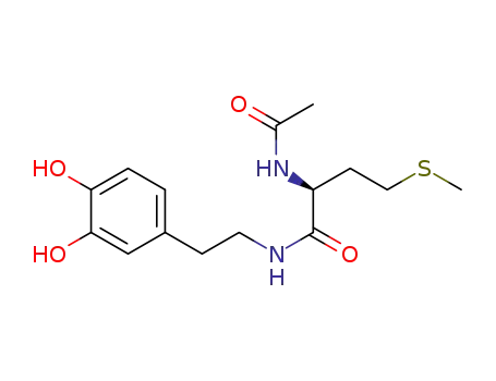 Molecular Structure of 127811-44-3 (N-(N-acetylmethionyl)dopamine)