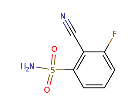 Benzenesulfonamide, 2-cyano-3-fluoro- (9CI)