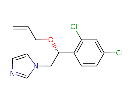 Molecular Structure of 166734-81-2 (R-(?)-imazalil)
