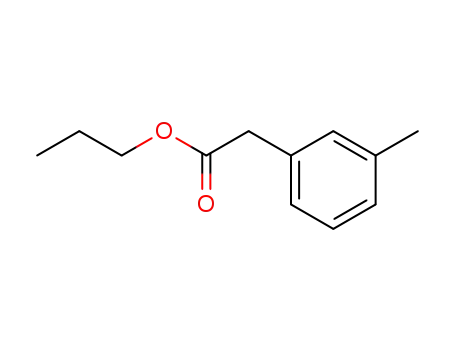 Molecular Structure of 93579-00-1 (m-Tolyl-acetic acid propyl ester)