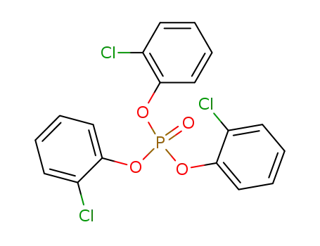 Molecular Structure of 631-44-7 (Tris(2-chlorophenyl) phosphate)