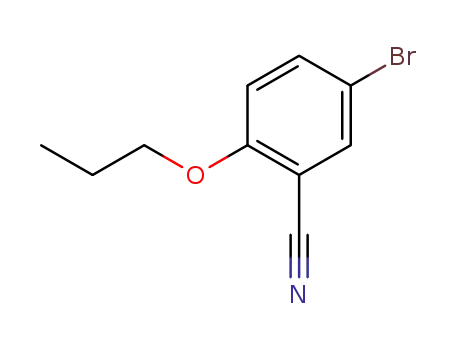 Molecular Structure of 279262-21-4 (5-BROMO-2-PROPOXY-BENZONITRILE)