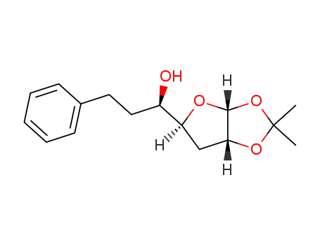 Molecular Structure of 125218-34-0 (6-benzyl-3,6-dideoxy-1,2-O-isopropylidene-D-glucose)