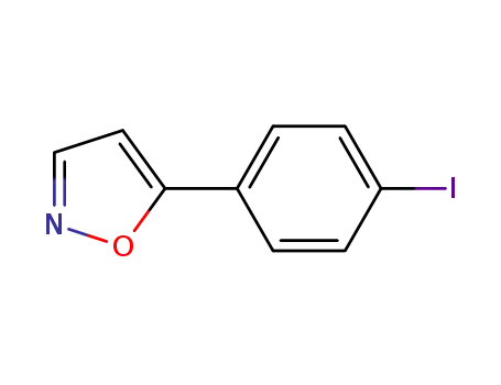 Molecular Structure of 160377-48-0 (5-(4-IODOPHENYL)ISOXAZOLE)