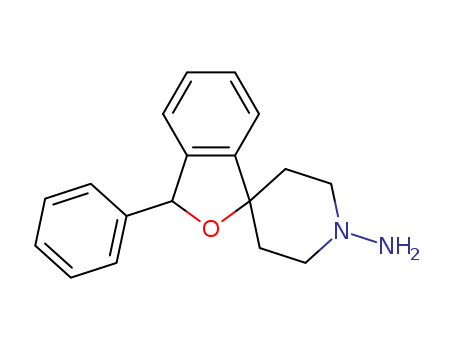 61715-16-0,Spiro(isobenzofuran-1(3H),4-piperidin)-1-amine, 3-phenyl-,