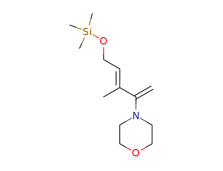 Morpholine, 4-[(2E)-2-methyl-1-methylene-4-[(trimethylsilyl)oxy]-2-butenyl]-