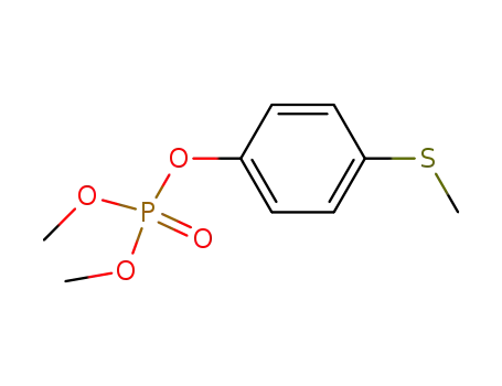 Molecular Structure of 3254-63-5 (dimethyl 4-(methylthio)phenyl phosphate)