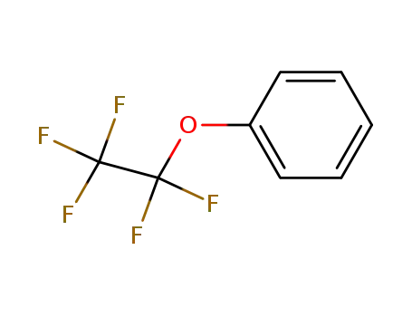 Molecular Structure of 1644-22-0 ((pentafluoroethoxy)benzene)